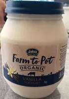 Mängden socker i Farm to Pot Organic - Vanilla Yoghurt
