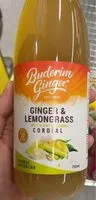 Mängden socker i Ginger and lemongrass cordial