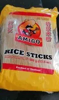 Mängden socker i R-Rice Sticks Glasnudeln