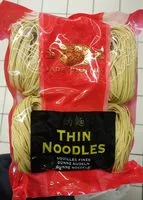 Mängden socker i Jade Phoenix Asian Thin Noodles
