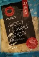 Mängden socker i Sliced pickled ginger