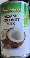 Mängden socker i Organic coconut milk