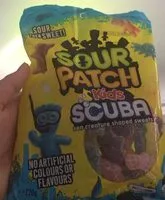 Mängden socker i Sour Patch Kids Scuba
