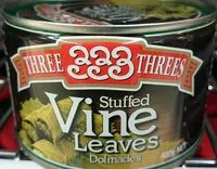 Mängden socker i Stuffed Vine Leaves Dominades