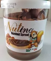 Mängden socker i Nutino nutella