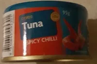 Mängden socker i Coles Tuna Spicy Chilli