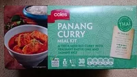 Mängden socker i Panang curry meal kit