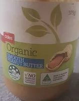 Mängden socker i Coles Organic Smooth Peanut butter
