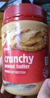 Mängden socker i Crunchy peanut butter