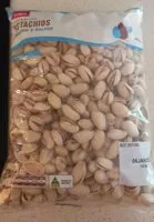 Mängden socker i Australian pistachios roasted and salted
