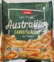 Mängden socker i Australian carrot batons