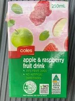 Mängden socker i Apple and raspberry fruit drink