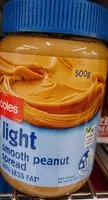 Mängden socker i Light Smooth Peanut Spread 30% Less Fat