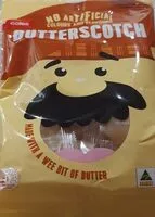 Mängden socker i Coles Butterscotch