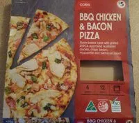 Mängden socker i BBQ chicken and bacon pizza