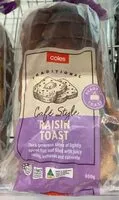 Mängden socker i Cafe style raisin toast