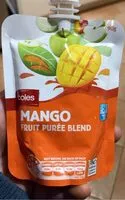 Mängden socker i Mango purée blend