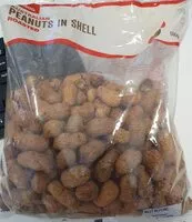 Mängden socker i Australian peanuts in a shell