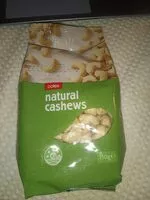 Mängden socker i Natural Cashews
