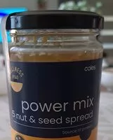 Mängden socker i Power Mix 5 nut and seed spread