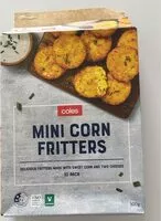 Mängden socker i Mimi corn fritters