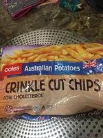 Mängden socker i Cloes crinkle cut chips