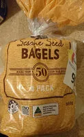 Mängden socker i Sesame Seed Bagels