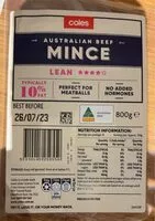 Mängden socker i Beef mince