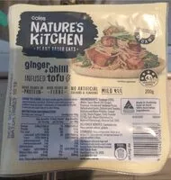 Mängden socker i Natures kitchen ginger & chilli infused tofu