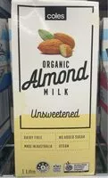 Mängden socker i Organic almond milk