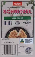 Mängden socker i Herb Crumb Pork Schnitzel