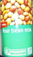 Mängden socker i 4 bean mix