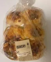 Mängden socker i Bbq cheese and bacon mini pizza rolls