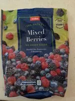 Mängden socker i Mixed Berries