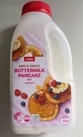 Mängden socker i Buttermilk Pancake