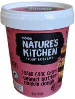 Mängden socker i Natures's Kitchen Dark Choc Chip Peanut Butter Cookie Dough