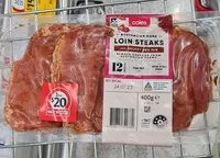 Mängden socker i Loin steaks with smoky bbq rub
