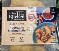 Mängden socker i Vegetable spring rolls