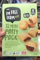 Mängden socker i I’m gl 12 pack party pies sausage rolls