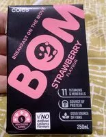 Mängden socker i Breakfast on the move BOM Strawberry Flavour