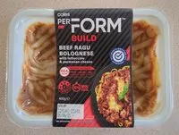 Mängden socker i Perform Build - Beef Ragu Bolognese