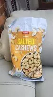 Mängden socker i Coles salted cashews