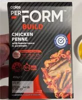 Mängden socker i Perform Build Chicken Penne
