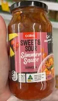 Mängden socker i Sweet and sour simmer sauce