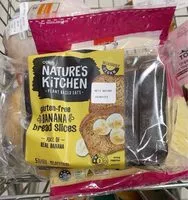 Mängden socker i Gluten-free banana bread slices