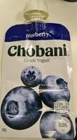 Mängden socker i Chobani Greek Yoghurt Pouch Blueberry
