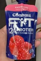 Mängden socker i Chobani Fit Raspberry Pouch