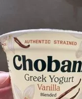 Mängden socker i Chobani Greek yogurt vanilla