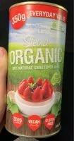 Mängden socker i Organic natural sweetener