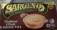 Mängden socker i Traditional Steak & Onion Pies